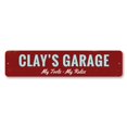 thumbnail image 2 of My Tools My Rules Novelty Decor, Metal Wall Sign - 4x18 Inches, 2 of 4