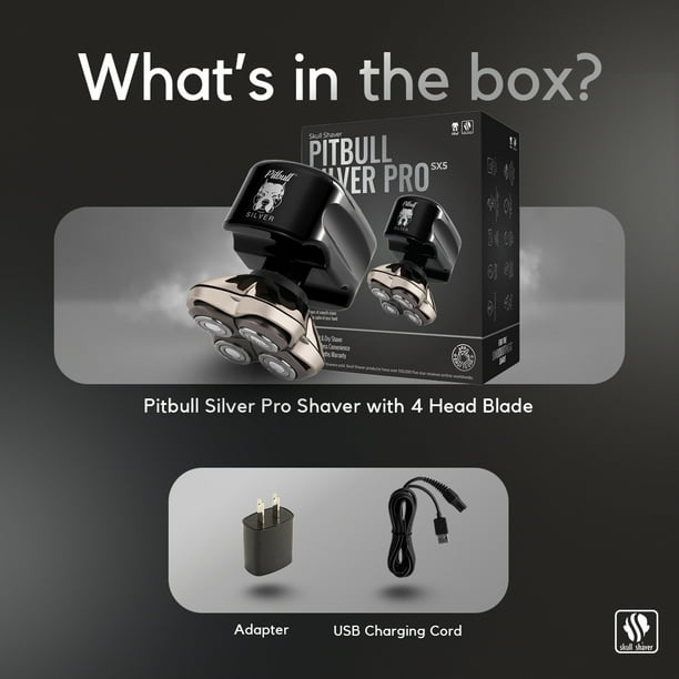 Pitbull Silver PRO SX5 | Head Shaver for Men| 2025 Version