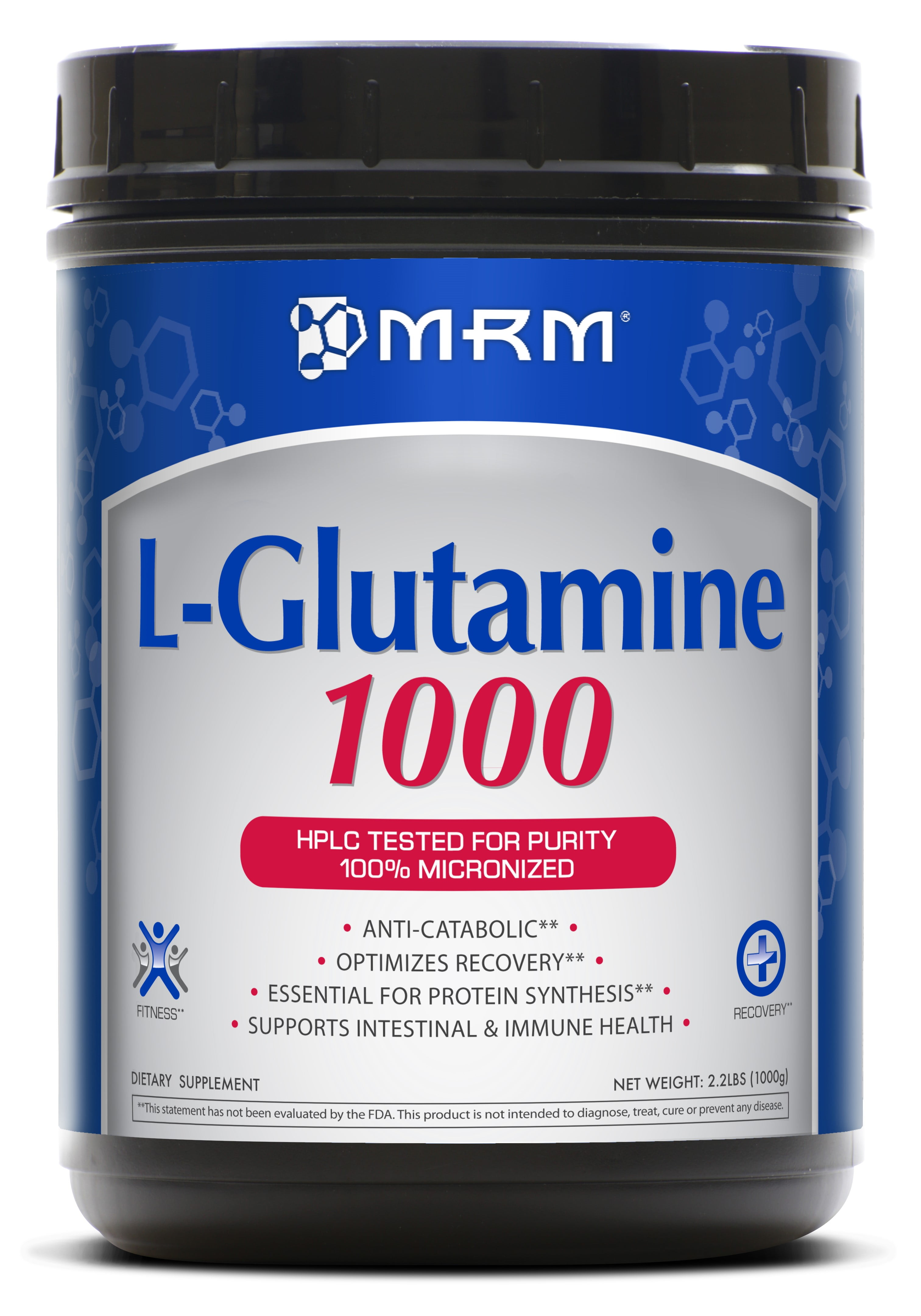 MRM LGlutamine 1000 2.2 lbs