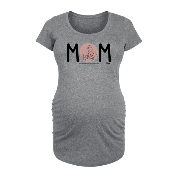 Winnie the Pooh - Mom With Kanga and Roo - Women's Maternity Scoop Neck Graphic T-Shirt