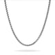 thumbnail image 1 of JeenMata Cadena de eslabones cubanos finos de 5 mm - Collar minimalista para hombre - Joyería informal para hombre, 1 of 5