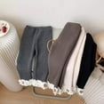 thumbnail image 3 of Baby Girl Tights Thick Leggings Toddler Winter Warm Thick Thermal Tights Pants, 3 of 4
