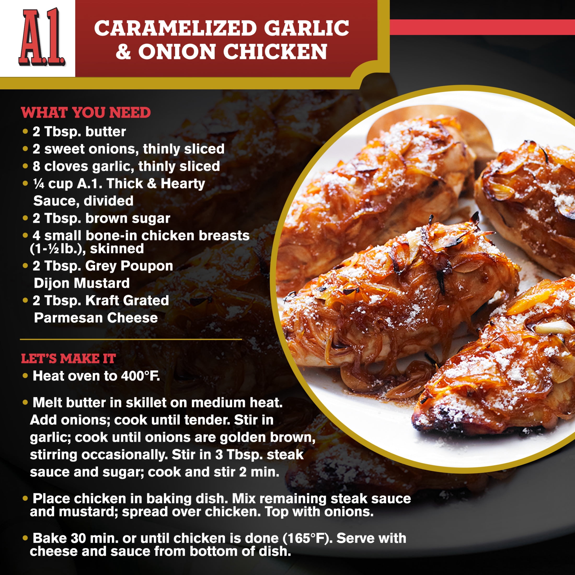A.1. Thick & Hearty Sauce, 10 oz. Bottle