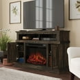 thumbnail image 3 of Sauder Crédence Cheminée, Finition Carbon Oak®, 427378, 3 of 8