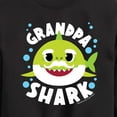 thumbnail image 3 of Baby Shark - Grandpa Shark - Toddler And Youth Crewneck Fleece Sweatshirt, 3 of 6