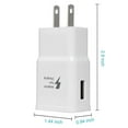 thumbnail image 5 of 4-Pack New OEM Samsung fast Adaptive Wall Charger for Galaxy S7 S6 Note 5 4 Edge EP-TA20JWS / ECB-DU4EWE For Samsung Galaxy S6 Edge S7 Edge S8 S8+ S9 S9+ Note 8 9 - White, 5 of 5
