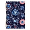 thumbnail image 7 of FORMRS 1-Subject Spiral Notebook 8" x 5" College Ruled 60 Refillable Sheet A5 Hard Cover, 2 Pack, Blue Fireworks Pattern, 7 of 7