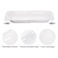 thumbnail image 4 of Unique Bargains Collapsible Colander Kitchen Over the Sink Drain Strainer for Fruits Vegetables Pasta 2 White 1 Gray, 4 of 6