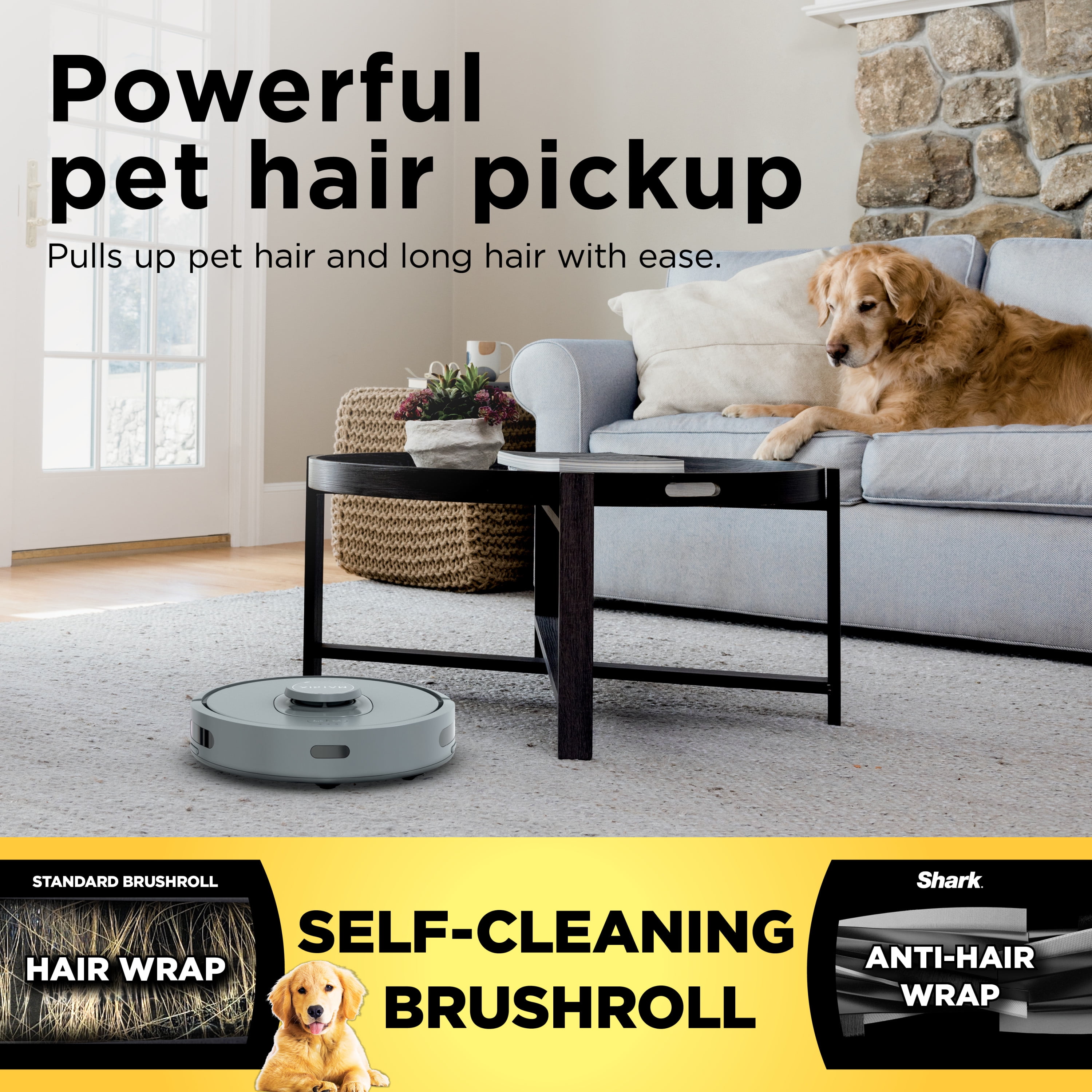Shark Matrix Robot Vacuum, Self-Emptying 60-Day Base, Pet Friendly, Matrix Clean, RV2300AE