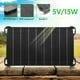 thumbnail image 3 of Panel solar de 15W resistente al agua ETFE a prueba de rasguños para el banco de energía del teléfono (A) Ndcxsfigh  Para estrenar, 3 of 9