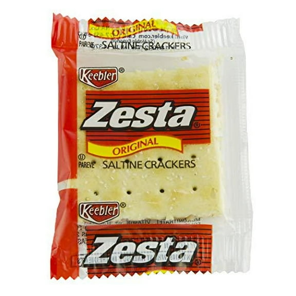 Kellogg Zesta, Saltine Crackers, Original, Single Serve, 0.20 Oz (Pack of 300)