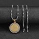 thumbnail image 5 of Colgante con medalla de cruz de San Benito de acero inoxidable, collar cristiano de San Benito para hombres y mujeres, amuleto de oración y fe., 5 of 5