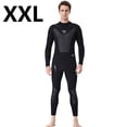 thumbnail image 3 of Naiovety Trajes de neopreno traje de buceo ultrafino de secado rápido para hombres y hombres traje de neopreno pantalones de manga larga protección Deportes acuáticos linea negra/negra XXL Naiovety OD003281-20, 3 of 6