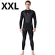 thumbnail image 2 of Trajes de buceo Traje de buceo Secado rápido Pantalones de manga larga de una pieza Sunprotection Manténgase al calentamiento para bucear Snorkeling Surfing Natación Negro / NegroLínea 【XXL】 kenally OD003281-20, 2 of 7