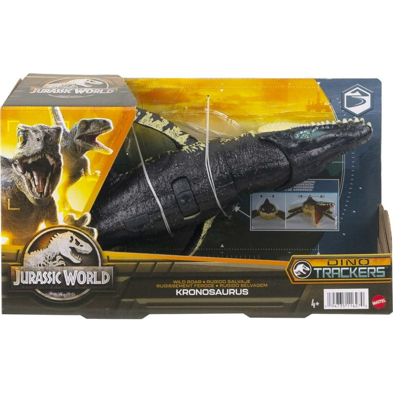 Jurassic World Dominion Wild Roar Kronosaurus Dinosaur Action Figure Toy Sound Motion