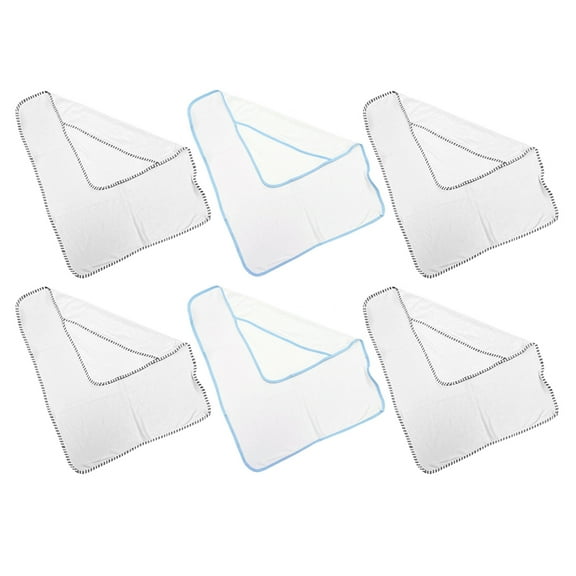 6Pc Hooded Bath Towel Baby Washcloth Infant Wrap Bathrobe Animal Butterfly Whale