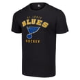 thumbnail image 2 of Men's Starter Black St. Louis Blues Logo T-Shirt, 2 of 3