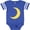 Football Blue and White, variant on Inktastic Cute Yellow Moon Boys or Girls Baby Bodysuit