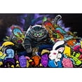 thumbnail image 1 of Alice In Wonderland Graffiti III - CANVAS OR PRINT WALL ART, 1 of 1
