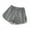Gray, variant on Women's Shorts Side Striped Patchwork Sports Shorts Casual Fitness Workout Elastic Waist Slim Beach Shorts White L (6)