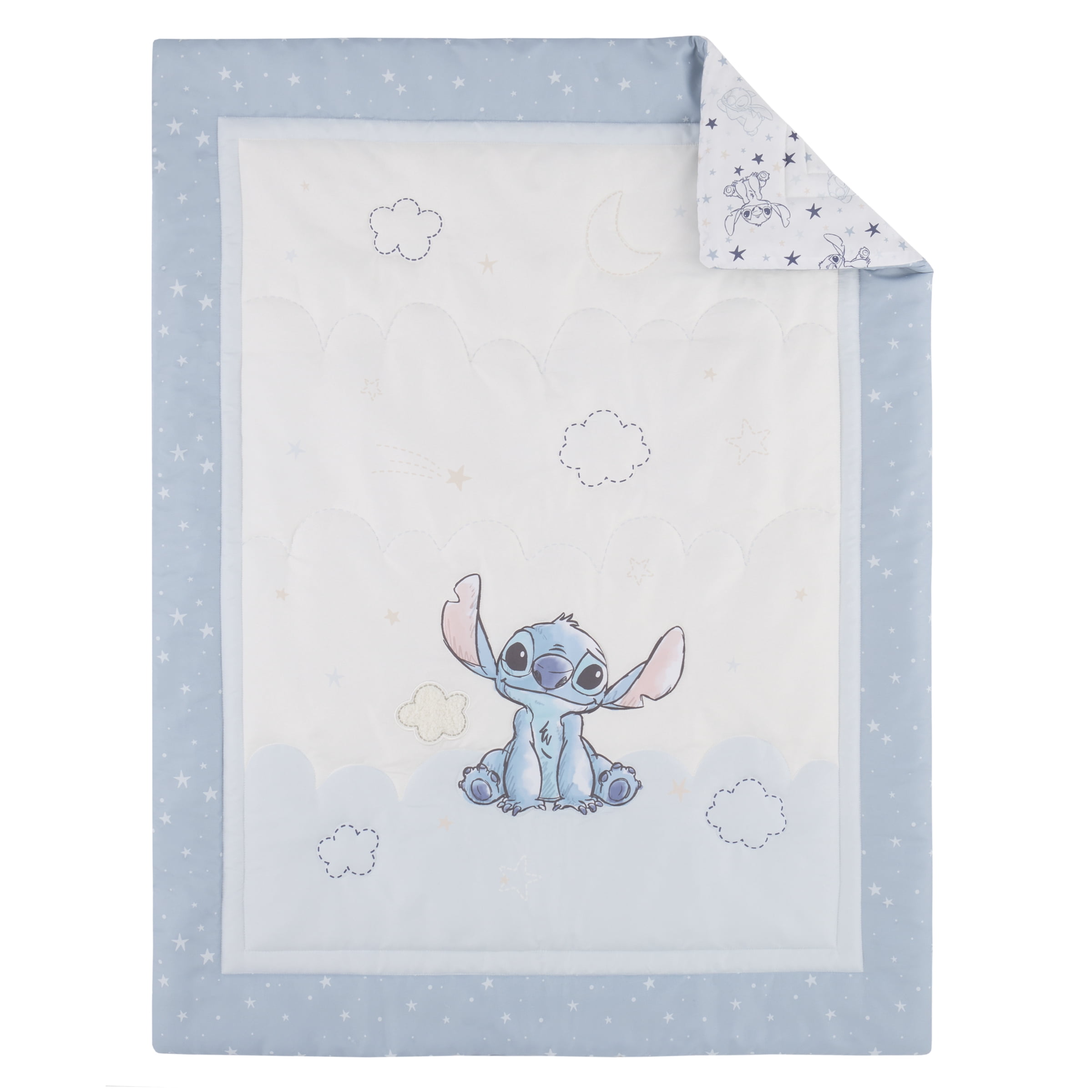 Stitch Little Dreamer 3pc Crib Set, Infant Unisex, Blue