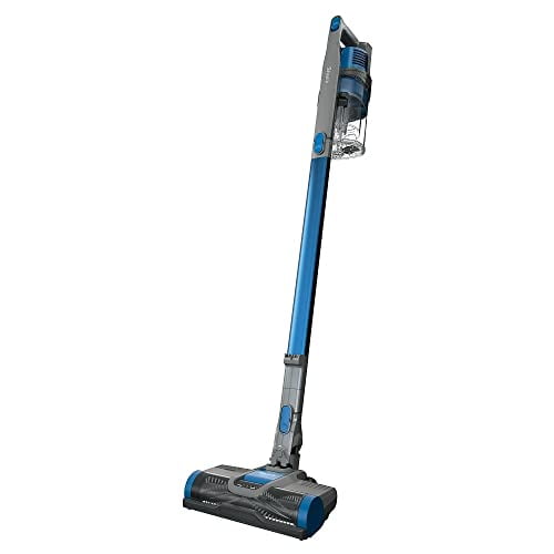 Aspiradora de mano inalámbrica Shark DuoClean para mascotas, ultraligera, color azul (renovada)