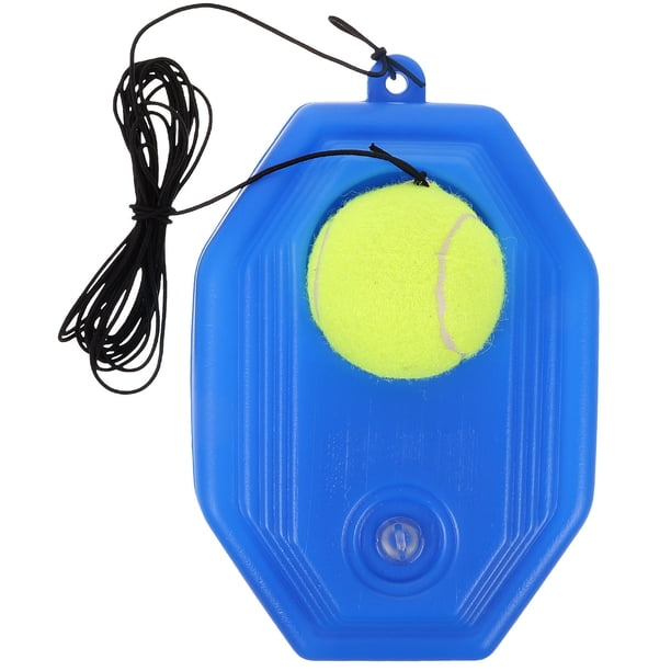 unbranded 1Jgo Tenis Entrenador Rebote De Bola Con Base Azul De Para Practicar