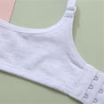 thumbnail image 5 of LYMAYTER Big Girls Bra Teens Back Closure Training Bra 9-15 Adjustable Strap Breathable Support, 5 of 8