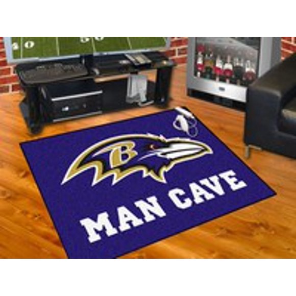 NFL - Tapis All-Star Baltimore Ravens Man Cave 33.75"x42.5 Pouces