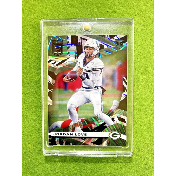 Jordan Love RAZZLE DAZZLE PRIZM ROOKIE CARD CASE HIT RC 2020 Elite MAKE AN OFFER