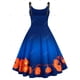 thumbnail image 2 of Vestido de talla grande con correas de Halloween con estampado de calabaza Rosegal  Suéteres Cárdigans, 2 of 5