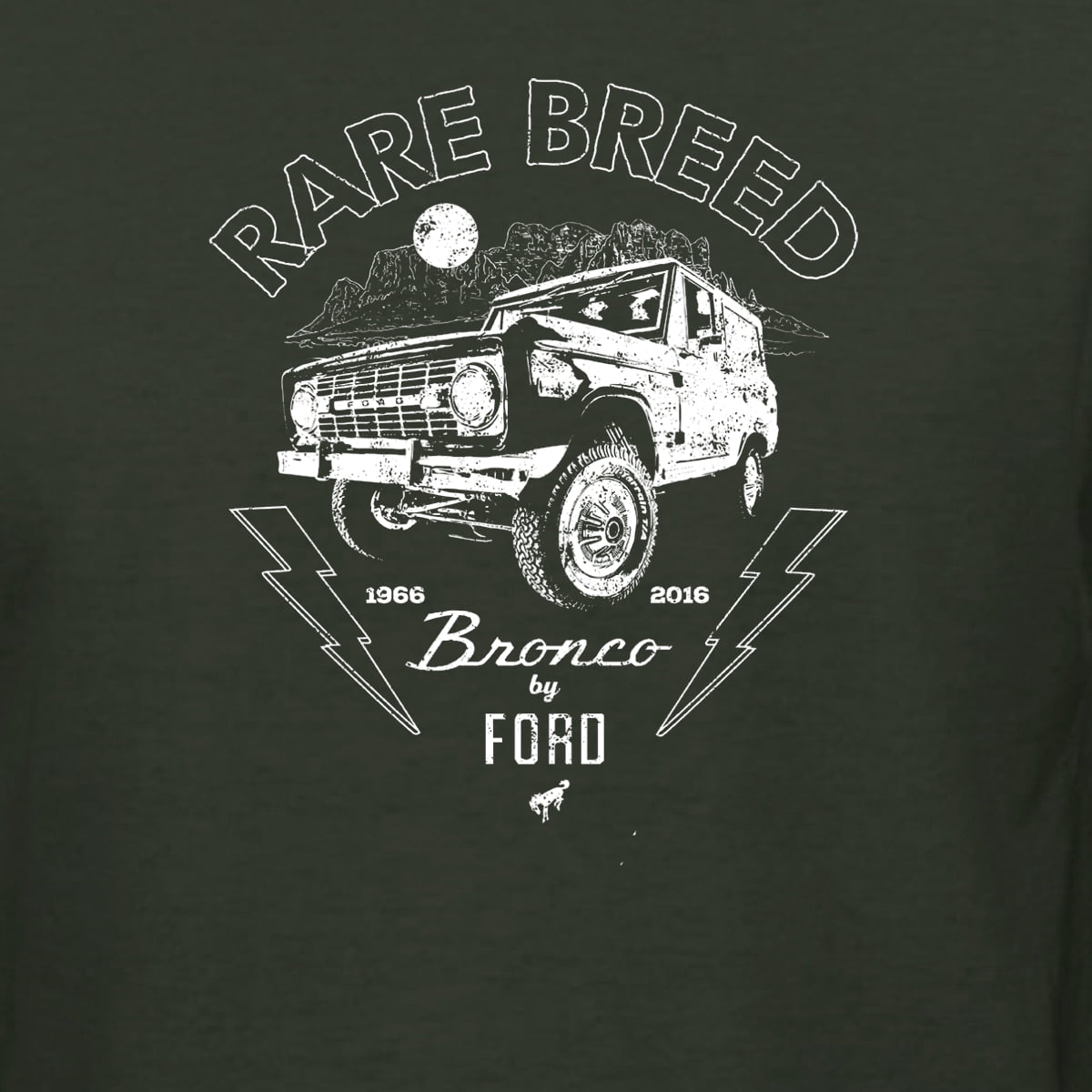 Wild Bobby Rare Breed Ford Bronco Men Long Sleeve Shirt