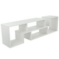 thumbnail image 1 of TV Table, TV Console Stand Modern TV Table Bookcase Storage Shelf Media Rack Sofa Table Home Living Room Decoration, 1 of 8