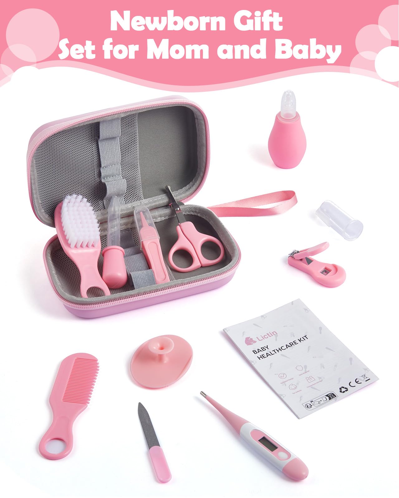 Lictin Baby Grooming and Health Kit, 12-Piece photo 7