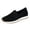 Black, variant on Comfortable Sneakers for Women Lightweight Mesh Slip-on Flat Shoes Non-slip Shock-absorbing Sneakers for Daily Wear and Outdoor Activities