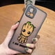thumbnail image 3 of Matte Case for VIVO Y93 Y91C Y91 Y85 Y77 Y76 Y75 Y73 Y72 Y71 Y53 Y52S Y50 Y35 Y22 Y20 4G 5G Case Funda Shell Marvel Comics Groot, 3 of 5