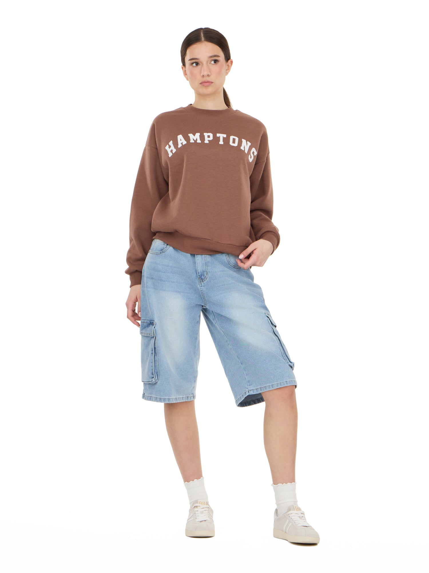 Forever 21 Women's and Women's Plus Destination Fleece Crewneck, Sizes XXS-4X