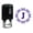 Violet, variant on Printtoo Alphabet J Monogram Octagon Celtic Swirl Frame Self Inking Rubber Stamp Office Stationary