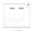 thumbnail image 6 of 5713-67 Livex Lighting Oldwick - 3 Light Bath Vanity in Modern Style - 24 Inches wide by 8.25 Inches high-Olde Bronze Finish, 6 of 10
