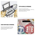 thumbnail image 5 of Kll Travel Stamp Luggage Cover Suitcase Cover Suitcase Protector (Luggage not included)-Medium, 5 of 8