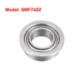 thumbnail image 5 of SMF74ZZ Flange Ball Bearing 4x7x2.5mm Double Metal Shielded Stainless Steel Bearings 5 pcs, 5 of 5
