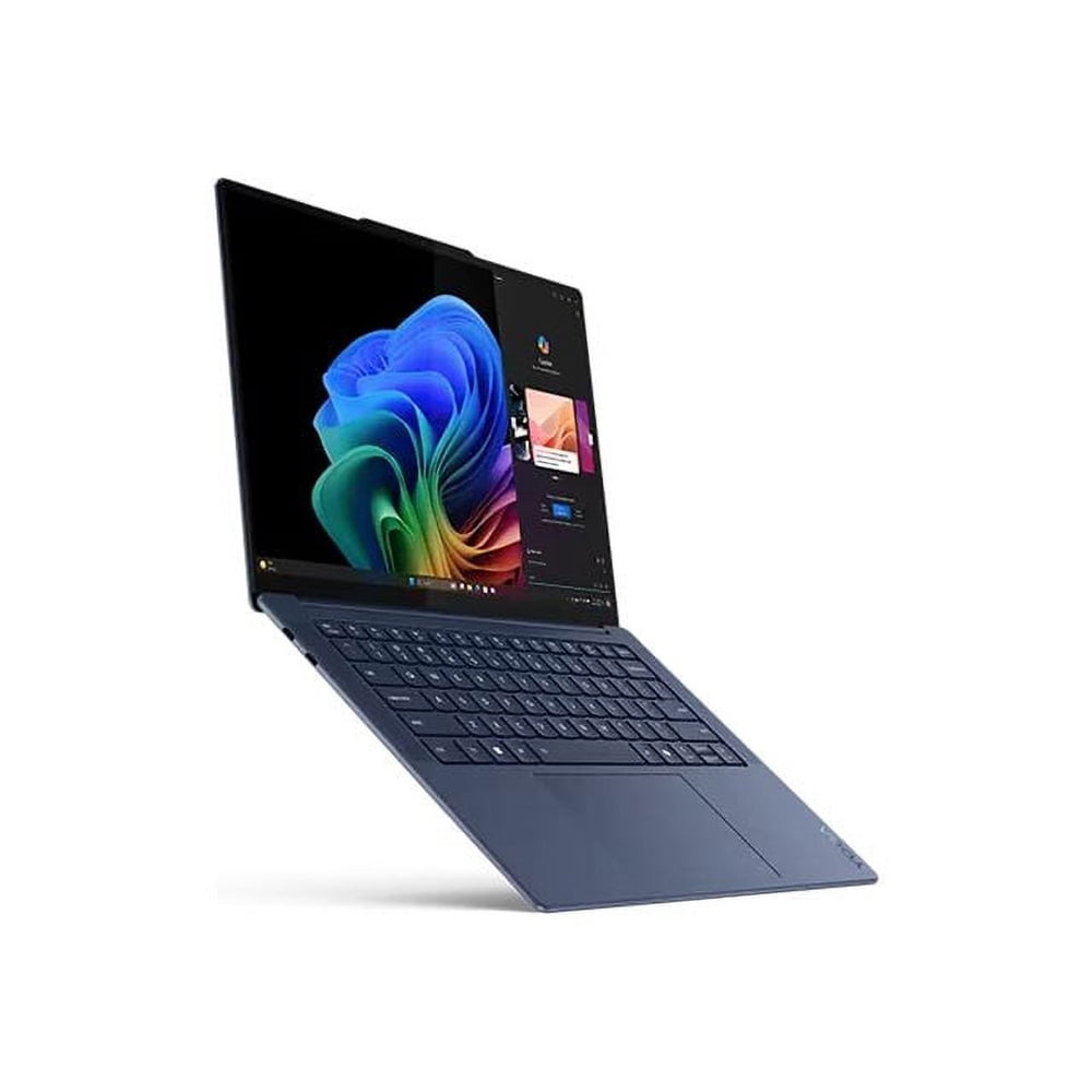 Lenovo - Yoga Slim 7x - Copilot+ PC - 14.5" 3K OLED Touch-Screen Laptop - Snapdragon X Elite - 16GB Memory - 512GB SSD - Cosmic Blue