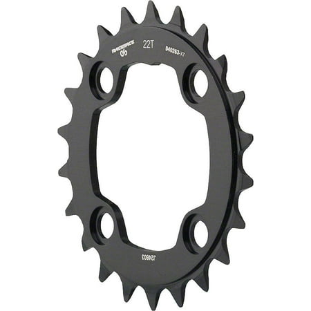 Race Face Turbine 9-Speed Chainring, 22t x 64mm Black