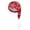 Watermelon Red, variant on Valora Men's Party Fashion Adjustable Fringe Nightcap Plaid Hair Baseball Cap Green Green