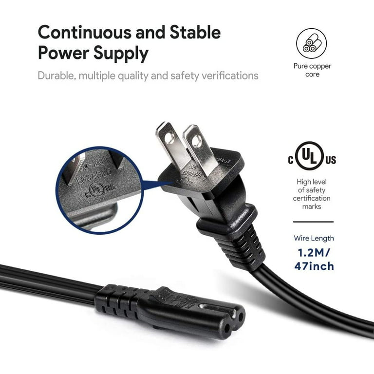 UL Listed 24V Power Cord Replacement for Silhouette