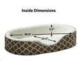 thumbnail image 6 of MidWest Homes for Pets QuiteTime Teflon Nesting Dog/Cat Pet Bed, Brown, 48 in, 6 of 7