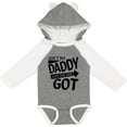 thumbnail image 3 of Inktastic Ain't No Daddy Like the One I Got- Father's Day for Kids Boys or Girls Long Sleeve Baby Bodysuit, 3 of 5
