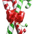 thumbnail image 1 of Globos de película de aluminio Wdftyju Decoración de Navidad de Papá Noel Para escenario D, 1 of 3
