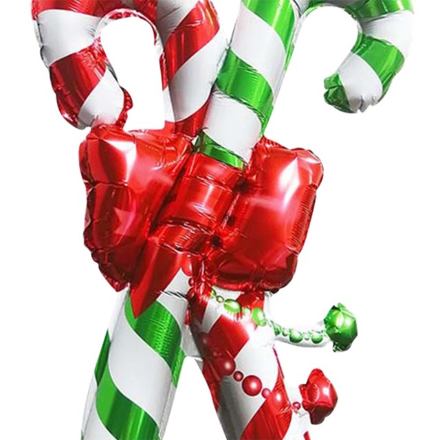 Globos de película de aluminio Wdftyju Decoración de Navidad de Papá Noel Para escenario D