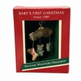 thumbnail image 2 of 1989 Baby’s First Christmas Hallmark Keepsake Christmas Tree Ornaments QXM573-2, 2 of 4